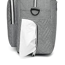 Sac à langer KONO élégant avec poches isothermes biberons