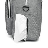 Sac à langer KONO élégant avec poches isothermes biberons