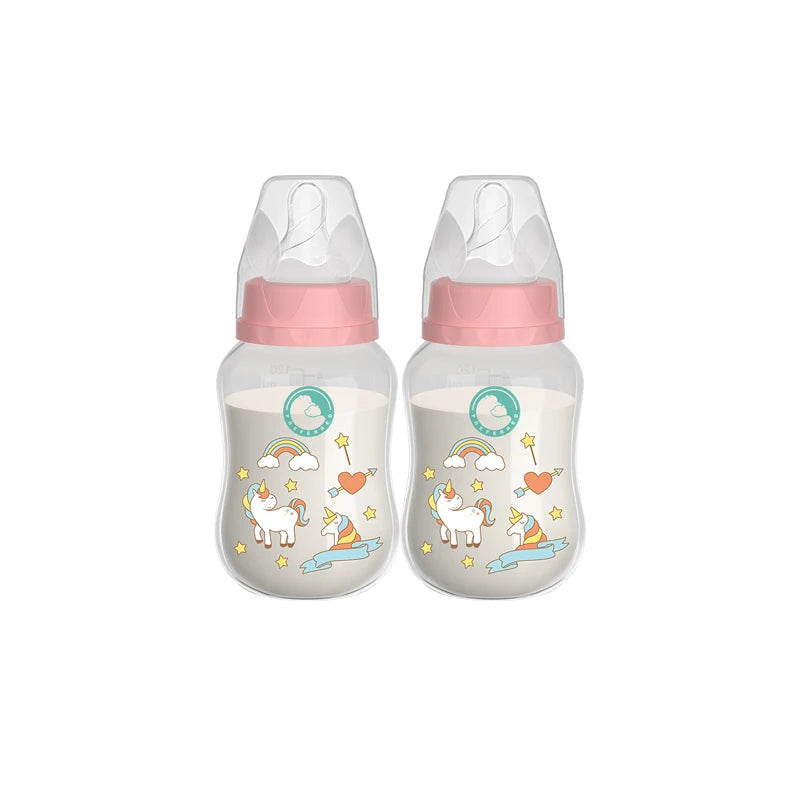 Lot 2 biberons MAMIJOY PP anti-chute résistant chaleur sans BPA