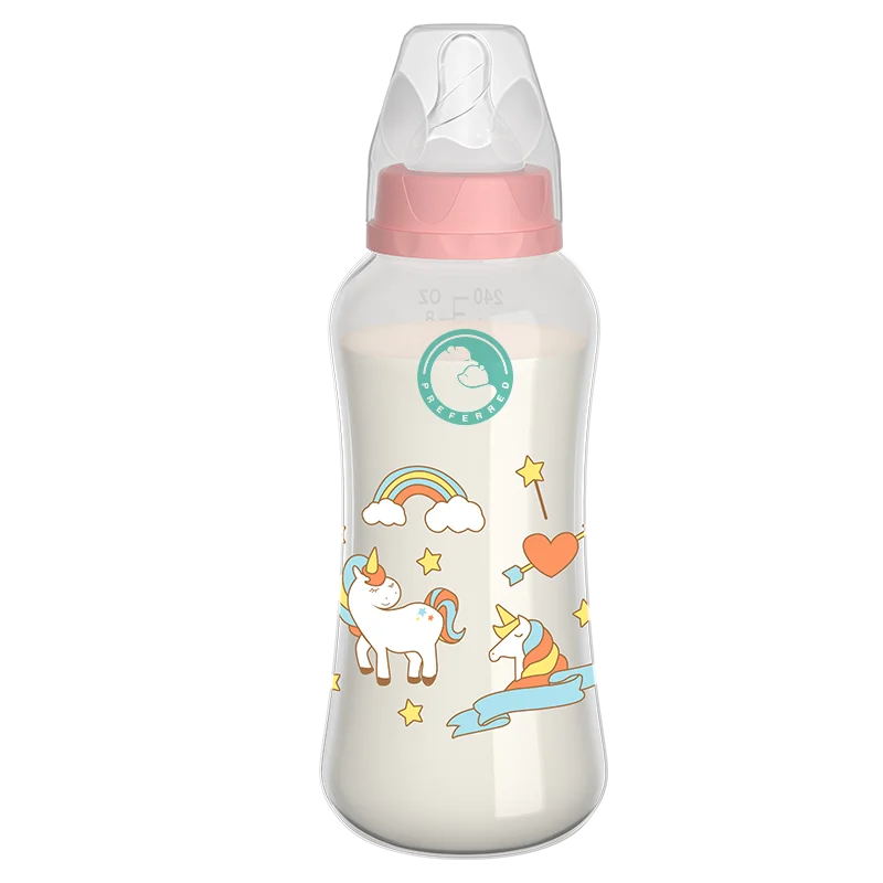 Lot 2 biberons MAMIJOY PP anti-chute résistant chaleur sans BPA