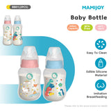 Lot 2 biberons MAMIJOY Mybooni — Anti-chute thermique 150 ml et 240 ml sans BPA