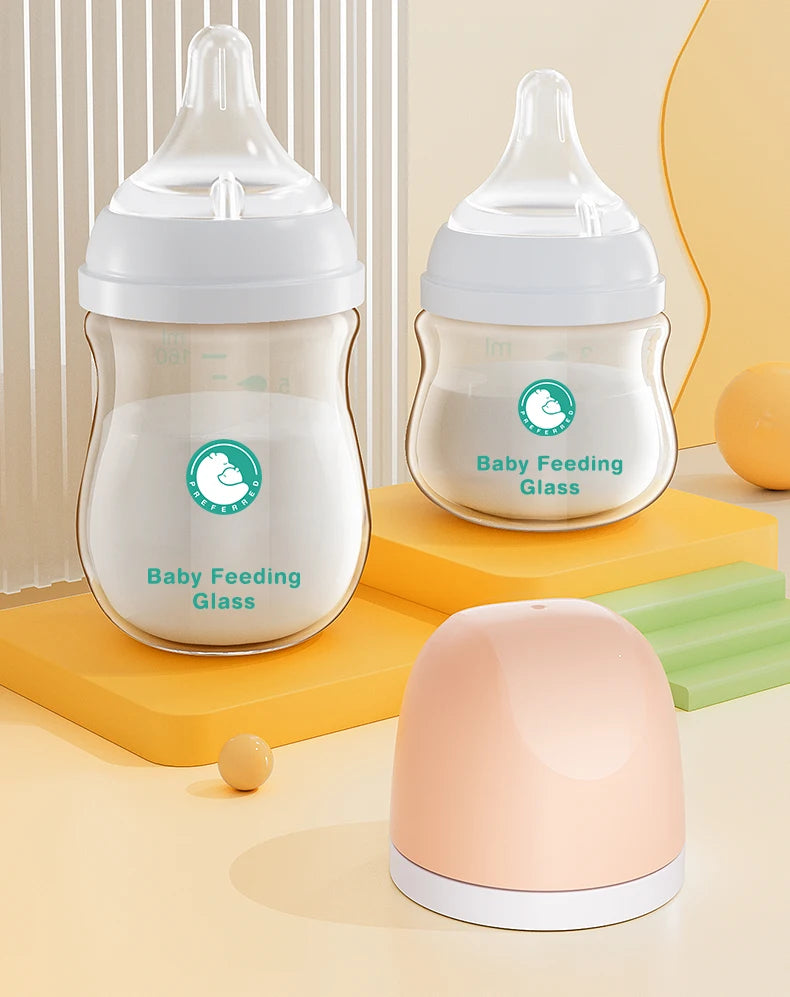 Biberon verre MAMIJOY nouveau-né anti-flatulences BPA Free