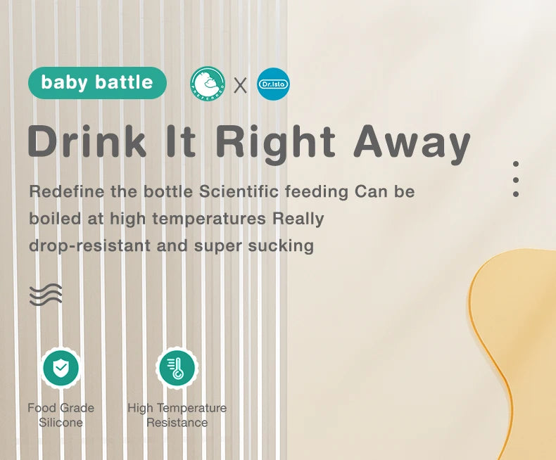 Biberon verre MAMIJOY nouveau-né anti-flatulences BPA Free