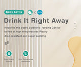 Biberon verre MAMIJOY nouveau-né anti-flatulences BPA Free