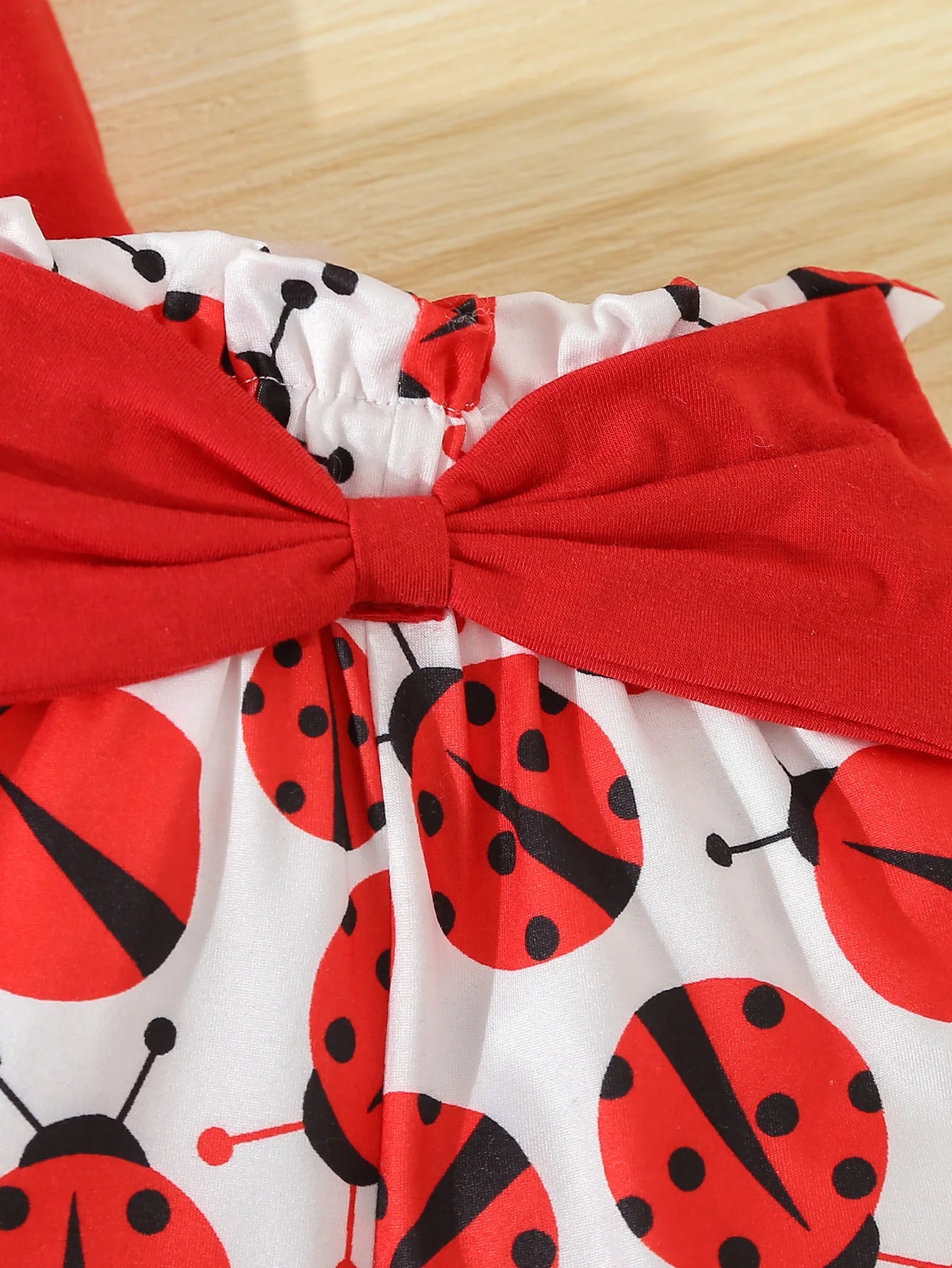 Ensemble 2 pièces bébé fille Bouni — T-shirt coccinelle et short