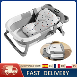Baignoire bébé pliable Mybooni — Thermomètre intégré tapis antidérapant 0-15M
