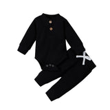 Ensemble 2 pièces bébé Mybooni — Body et pantalon élastique nouveau-né