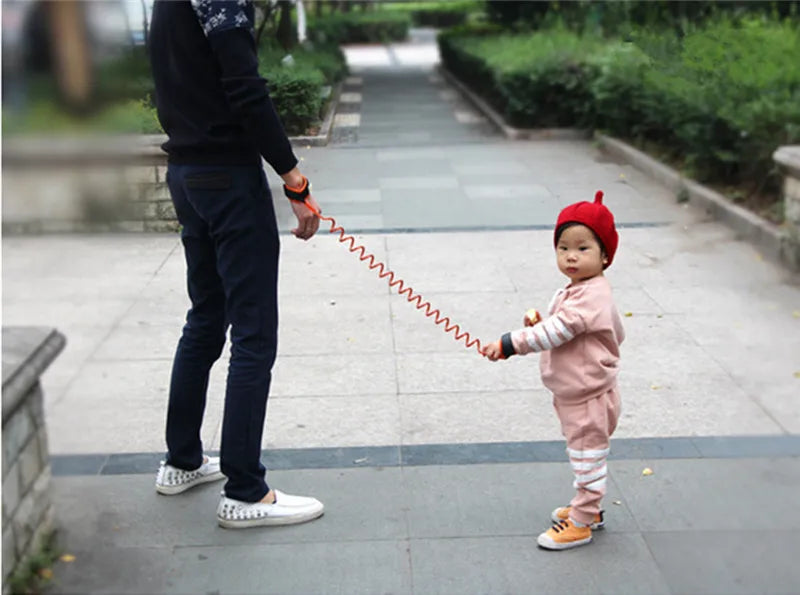 Laisse anti-perte enfant bracelet poignet - harnais sécurité toddler corde traction anti-fugue