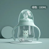Biberon tasse bébé large calibre bille anti-gravité - double usage lait eau sans BPA