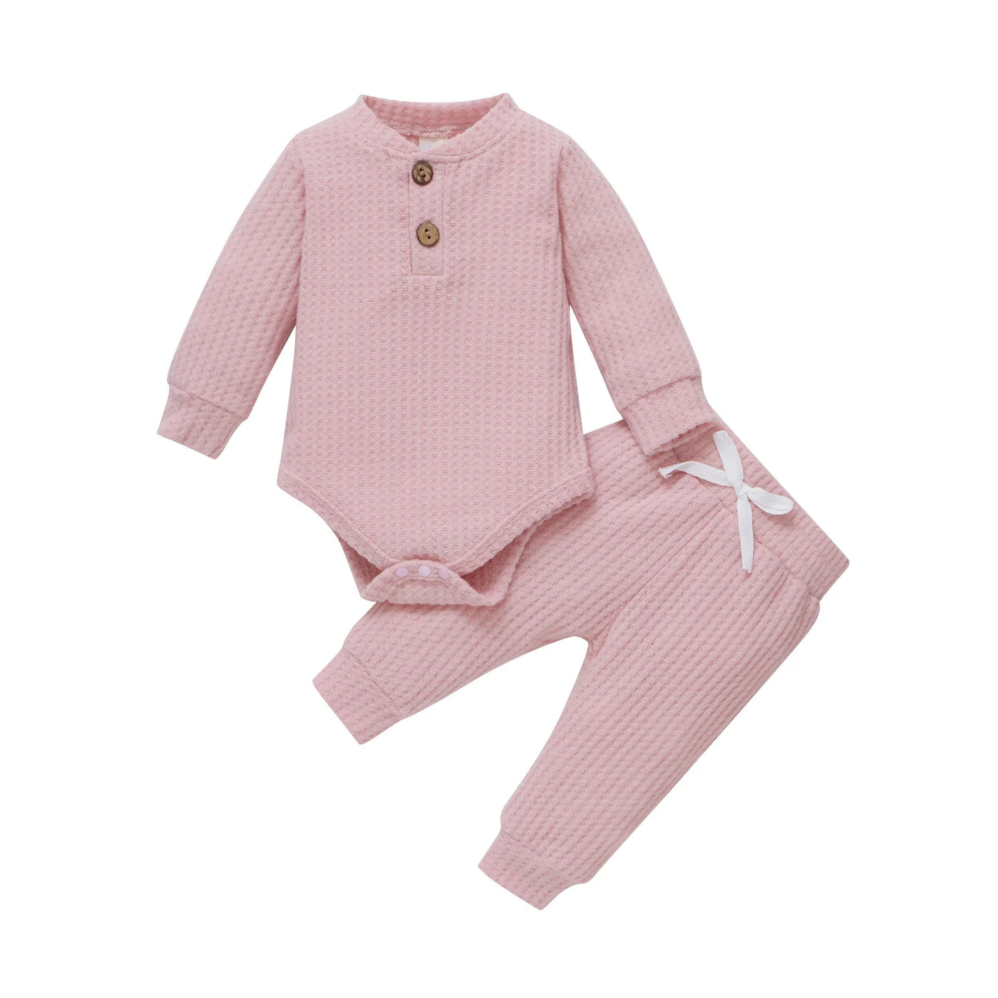 Ensemble 2 pièces bébé Mybooni — Body et pantalon élastique nouveau-né