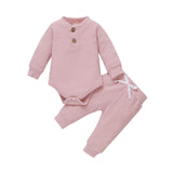 Ensemble 2 pièces bébé Mybooni — Body et pantalon élastique nouveau-né