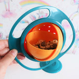 Bol gyroscopique bébé Mybooni — Bol rotatif 360° anti-déversement enfant