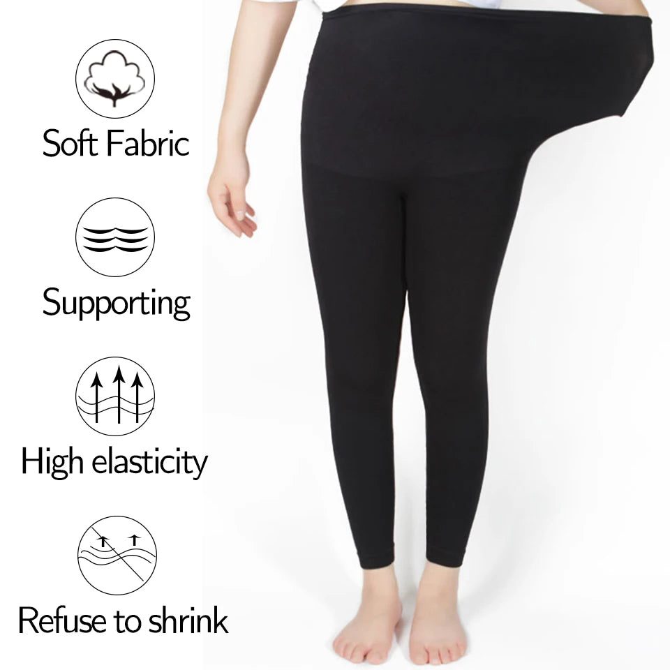 Legging maternité taille haute soutien ventre gainant grossesse