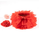 Ensemble tutu tulle bébé fille avec bandeau - culotte Rainbow 2 pièces