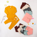 Ensemble 2 pièces bébé Mybooni — Body et pantalon élastique nouveau-né
