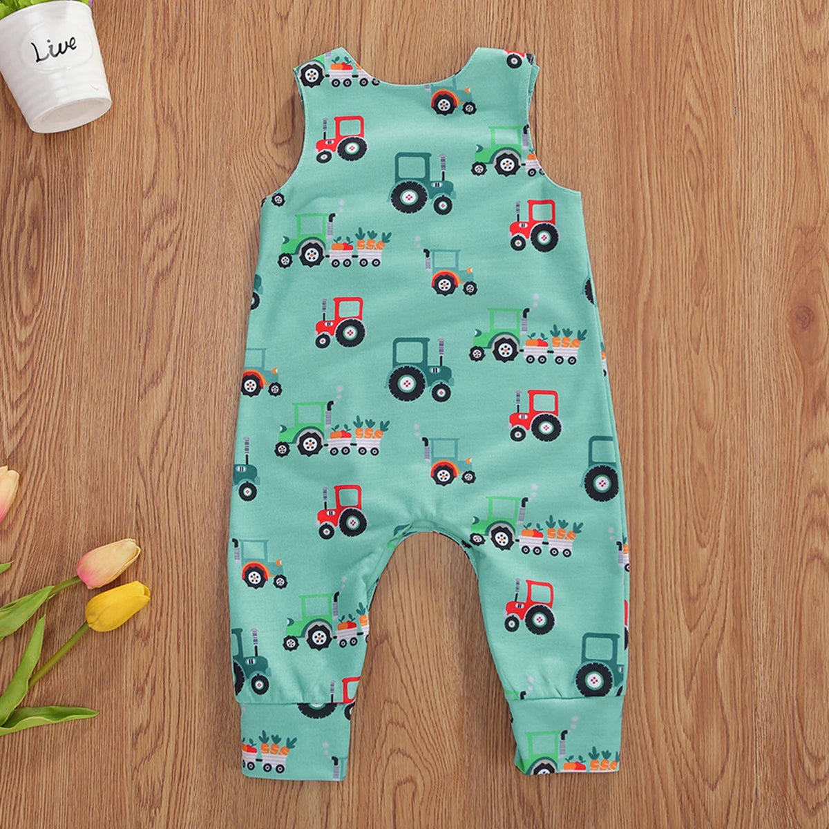 Body sans manches boutonné Mybooni — Garçon et fille coton