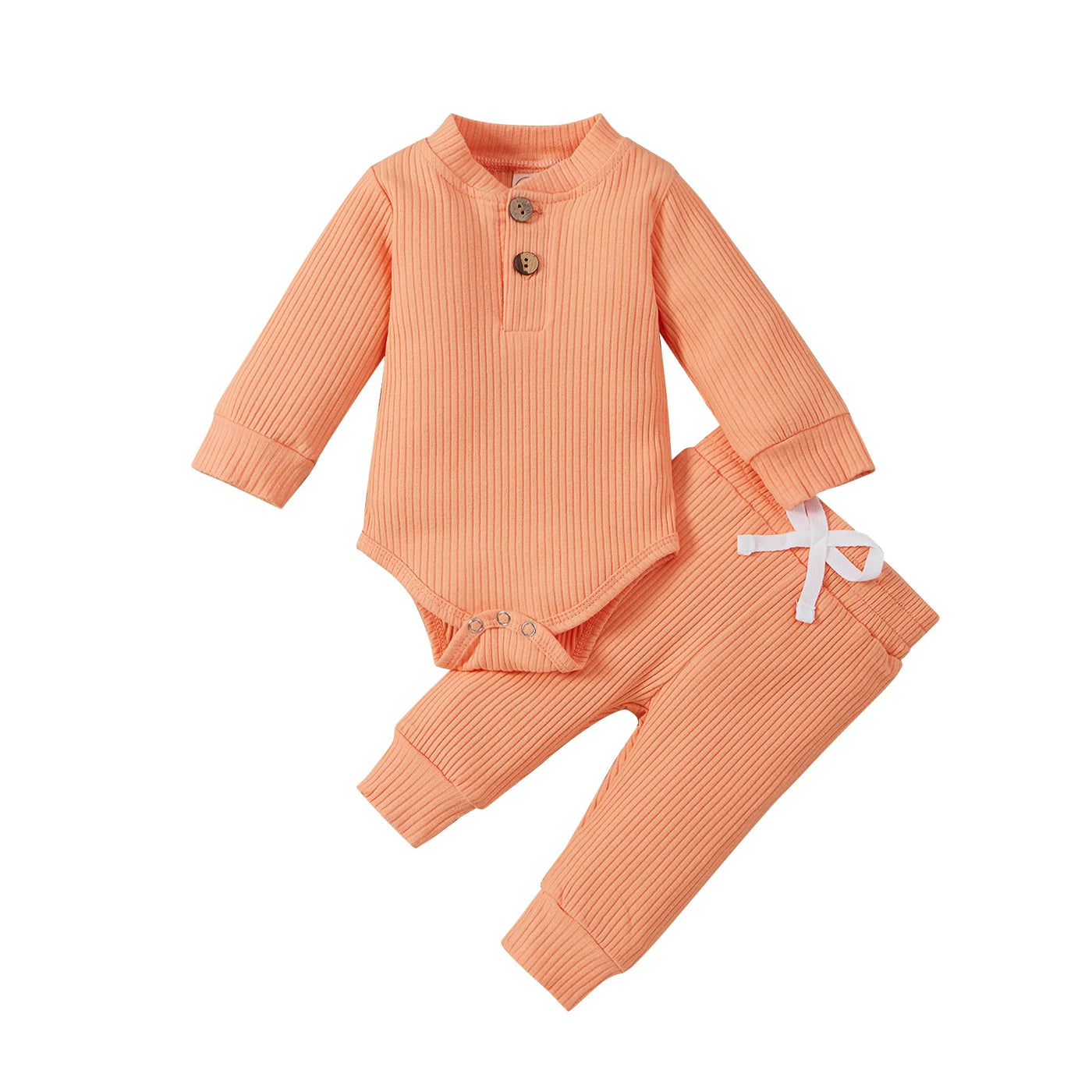 Ensemble 2 pièces bébé Mybooni — Body et pantalon élastique nouveau-né