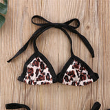 Bikini léopard bébé fille Bouni — tailles 6M à 24M