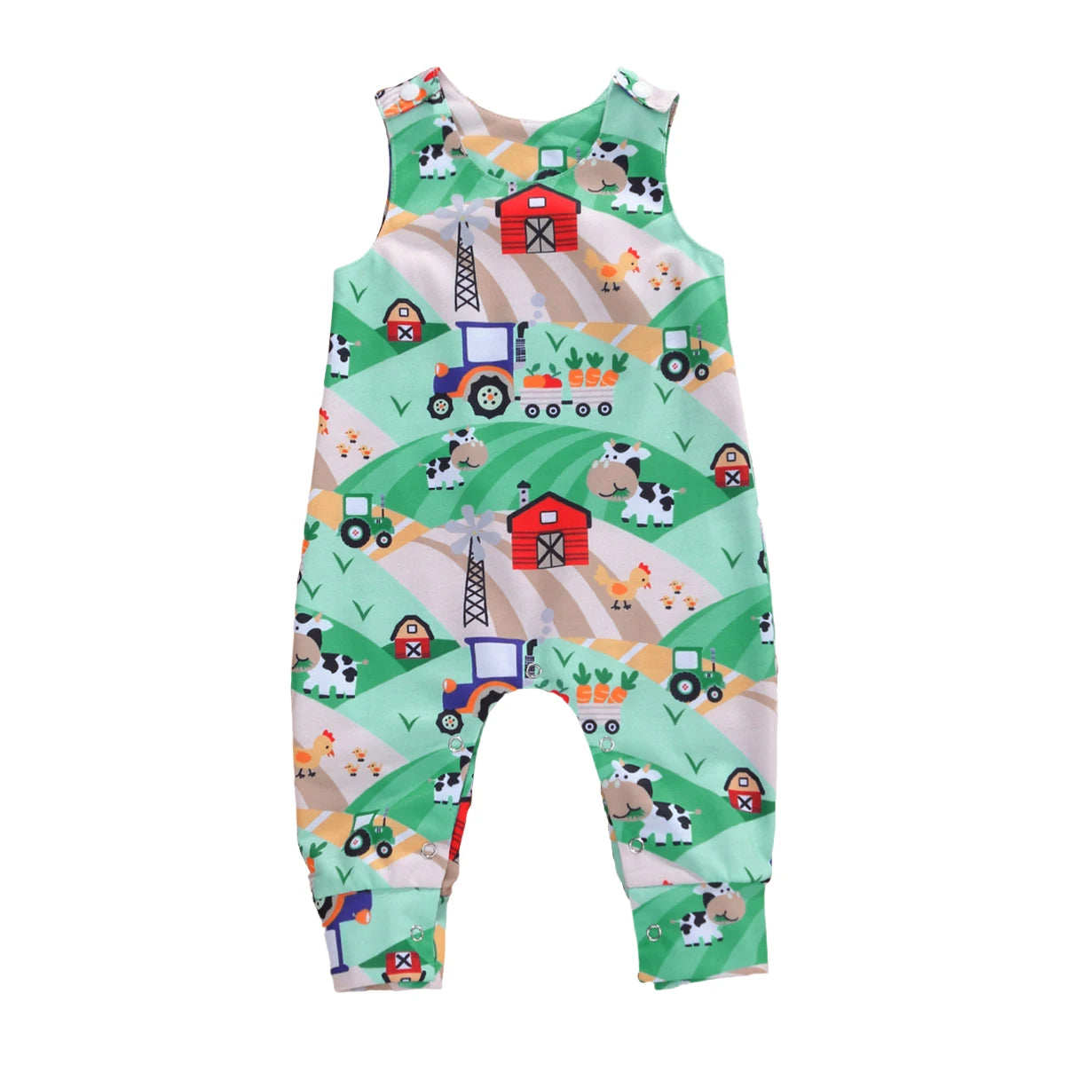 Body sans manches boutonné Mybooni — Garçon et fille coton
