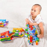 Livre tissu animaux queue bébé Mybooni — Jouet cognitif 0-12M