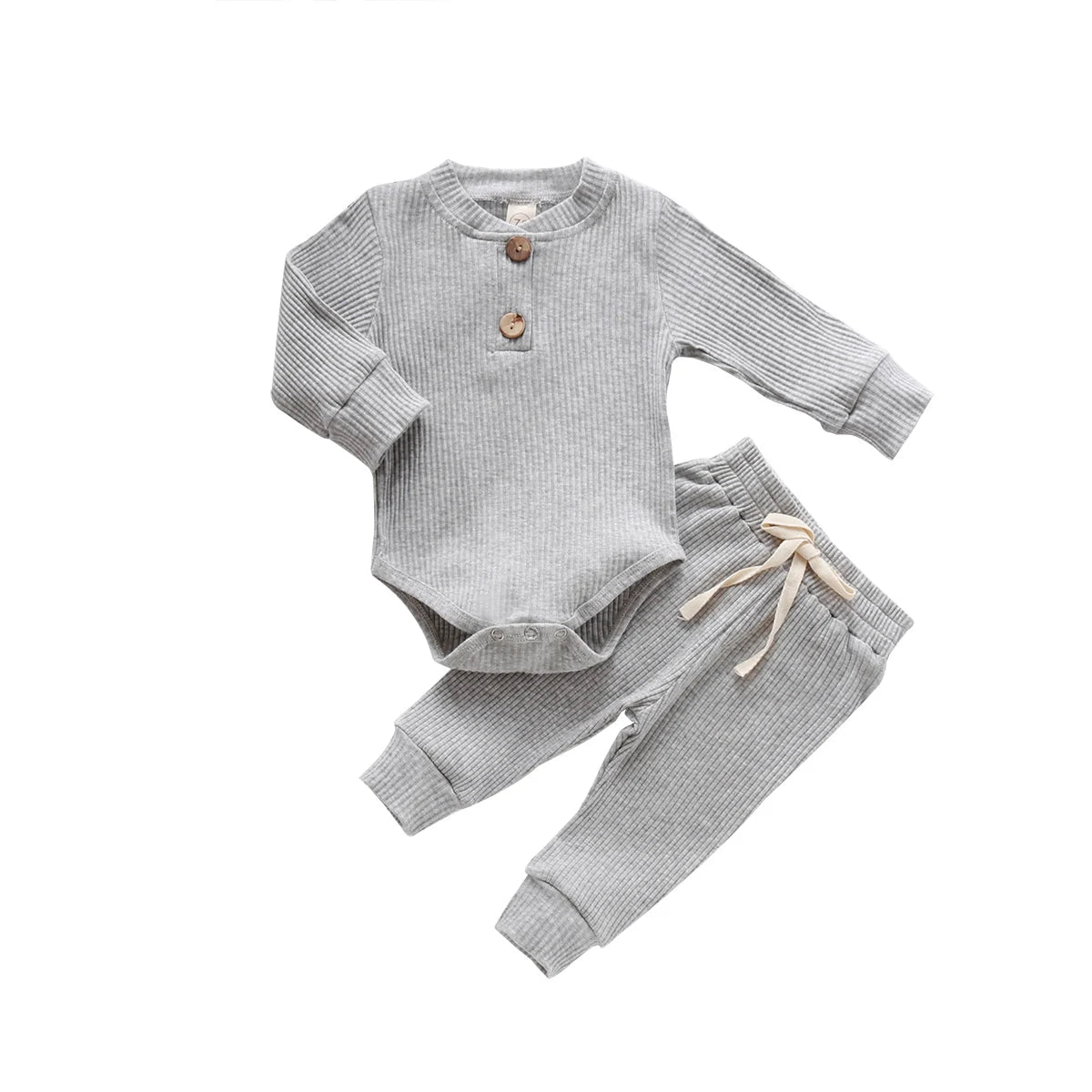 Ensemble 2 pièces bébé Mybooni — Body et pantalon élastique nouveau-né