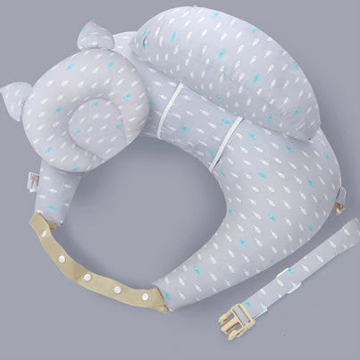 Coussin d'allaitement multifonction Mybooni — Oreiller bébé avec bretelles