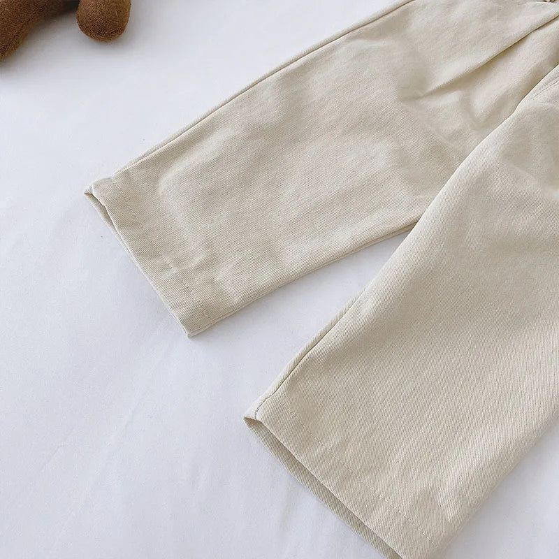 Pantalon droit enfant MILANCEL - jean mode garçon 1-6 ans printemps automne