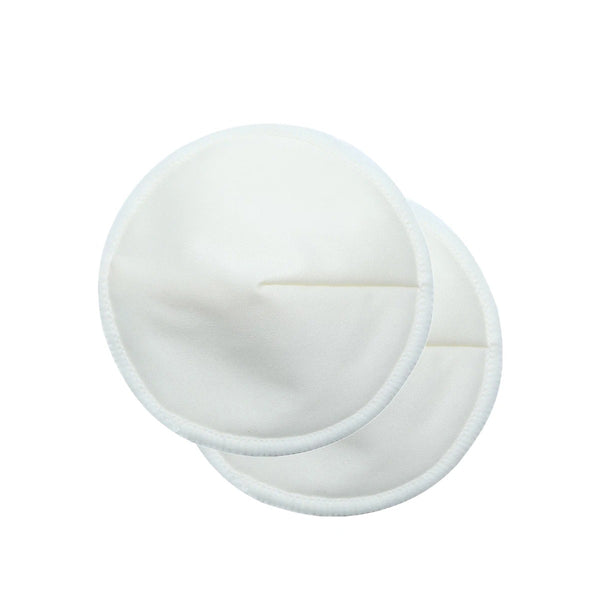 Lot de 2 coussinets d'allaitement lavables coloris crème | Mybooni