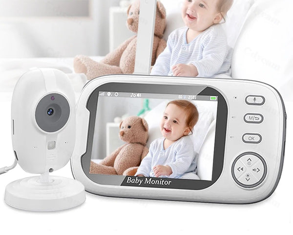 Babyphone vidéo 3,5 pouces avec sa caméra | Mybooni