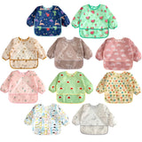 Bavoir imperméable manches longues Mybooni — Tablier repas protection vêtements