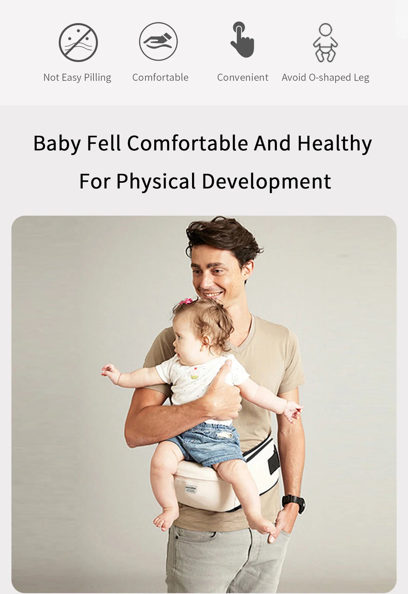 Porte-bébé ergonomique — vue complémentaire 4