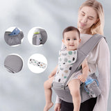 Porte-bébé ergonomique nouveau-né sac à dos - siège hanches face avant kangourou écharpe voyage