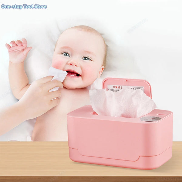 Chauffe-lingettes bébé USB Mybooni — Appareil chauffant lingettes et serviettes