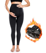 Legging maternité taille haute soutien ventre gainant grossesse