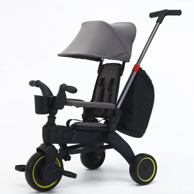 Poussette PANGDUBE pliable 6,8 kg légère tricycle bébé 1-6 ans