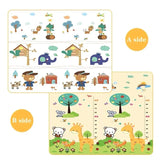 Tapis de jeu bébé EPE non toxique Mybooni — 5 tailles tapis d'activité sécurisé