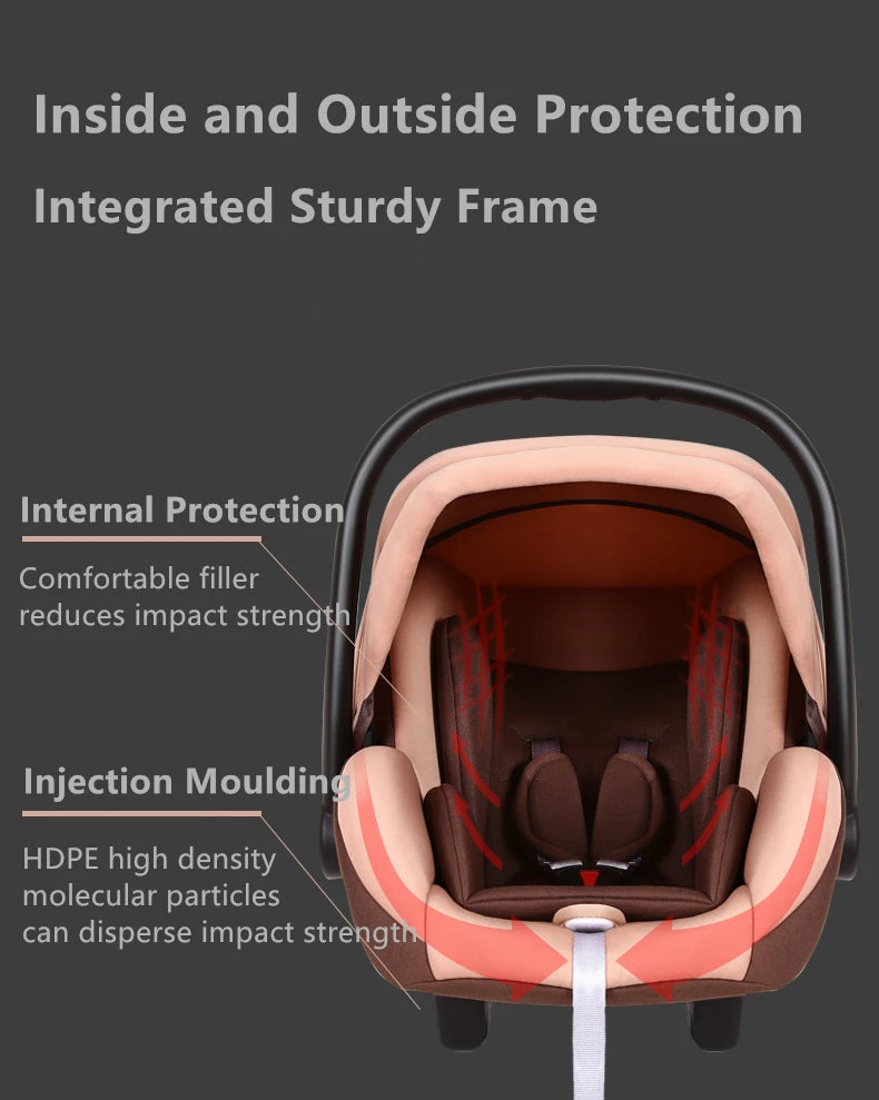Poussette 3-en-1 pliante multifonctionnelle avec siège de sécurité livraison EU