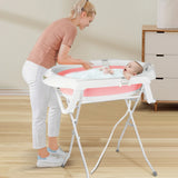 Baignoire bébé pliable avec support Mybooni — Coussin sécurisé nouveau-né