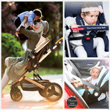 Poussette 3-en-1 pliable Bouni — Multifonction siège auto inclus