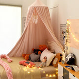 Moustiquaire lit bébé princesse baldaquin - rideau ciel de lit décoratif fille