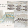 Barrière de lit tressée DIY Mybooni — Décoration antichute anti-collision chambre enfant