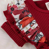 Robe bébé fille à nœud rayée Mybooni — Coton été nouveau-né