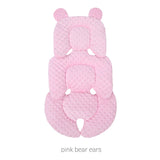 Coussin poussette bébé 4 saisons universel - insert siège auto matelas respirant mesh double face