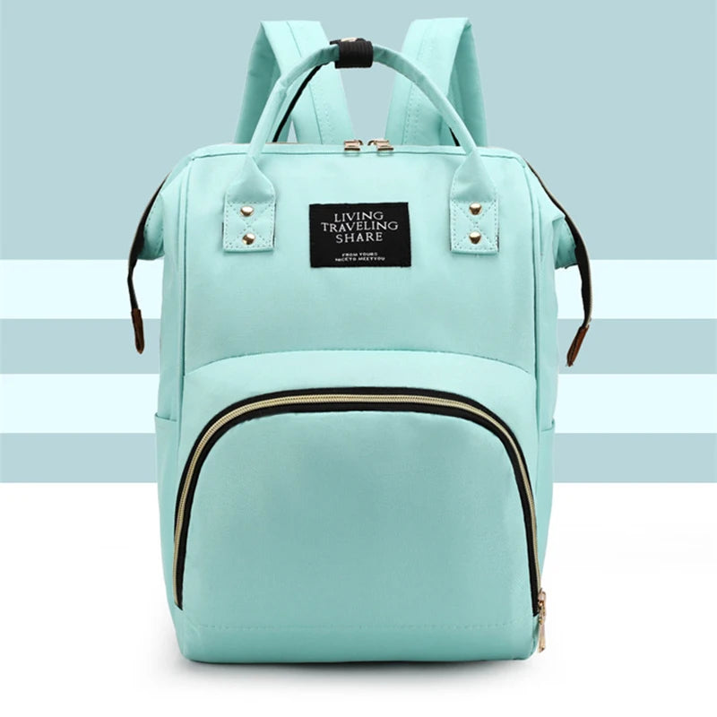 Sac maman toile grande capacité isotherme multifonction