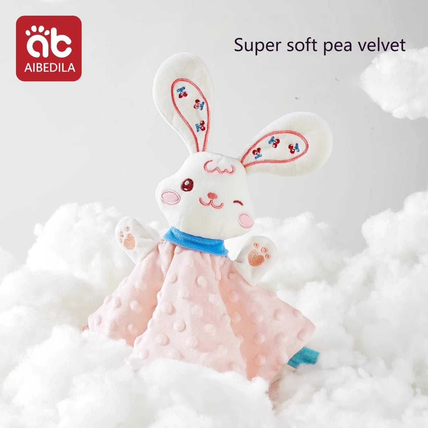 Doudou réconfort mousseline bébé Bouni — Coton doux apaisement naissance