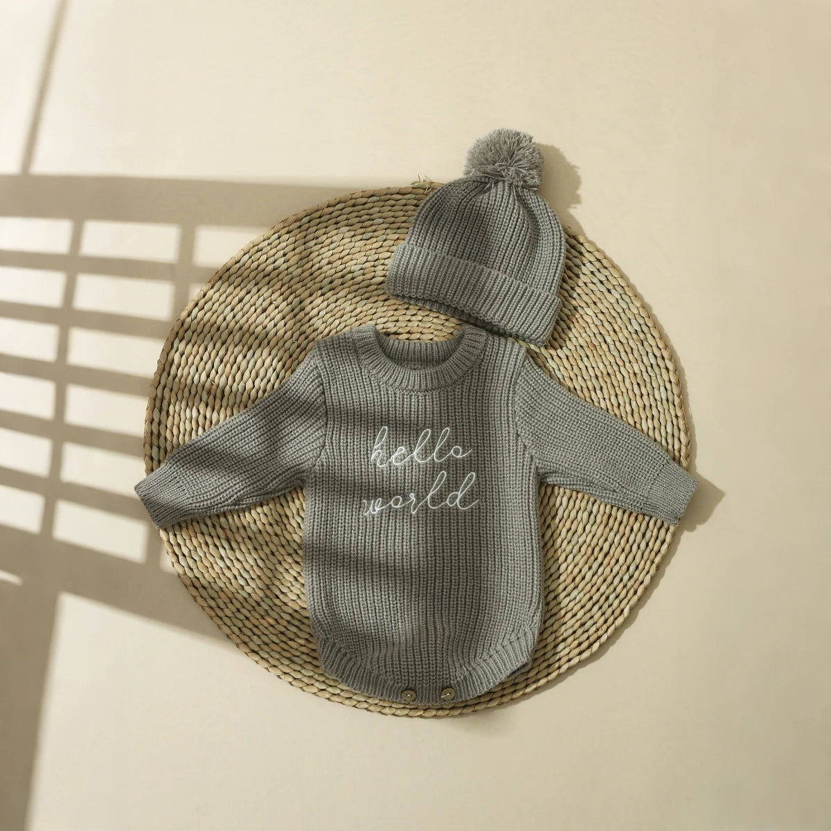 Body photo nouveau-né Mybooni — Avec bonnet assorti naissance