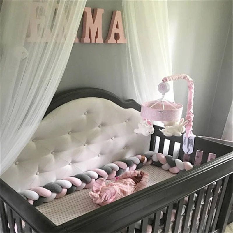 Barrière de lit tressée DIY Mybooni — Décoration antichute anti-collision chambre enfant