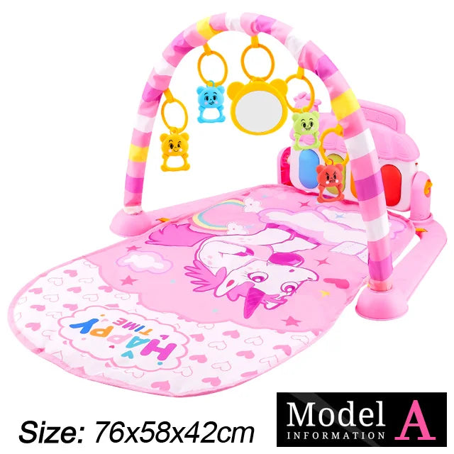 Tapis d'éveil arceau musical piano Mybooni — Jouet pédagogique 0-36 mois
