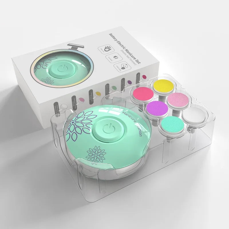 Coupe-ongles électrique bébé outil hygiène - ciseau manucure kit soin nourrisson nouveau-né
