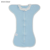Gigoteuse nouveau-né anti-sursaut mains levées coton - turbulette emmaillotage couverture bébé